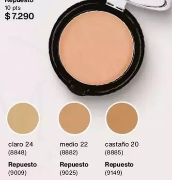 Castaño - Repuesto