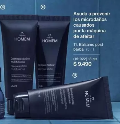 Homem - Crema Para Baños Multifloral