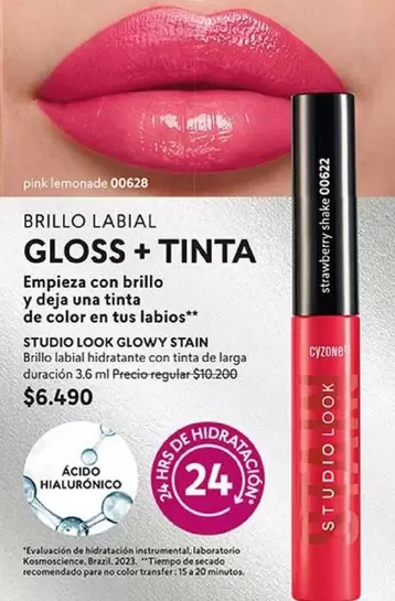 Cyzone - Brillo Labial Gloss + Tinta