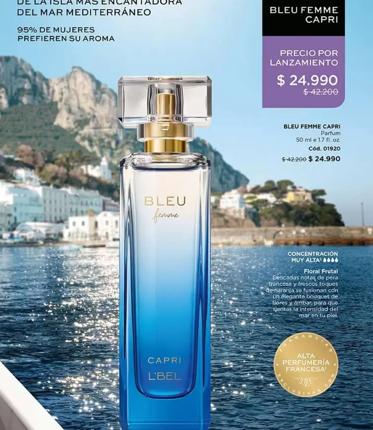 Capri - Bleu Femme