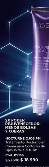 2x Poder Rejuvencedor Menos Bolsas Y Oljeras