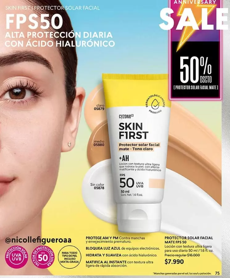 Nivea - Protecto Solar Facial