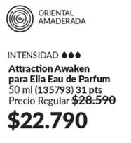 Attraction -  Awaken Para Ella Eau De Parfum