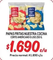 Papas Fritas Nuestra Cocina Corte Americano