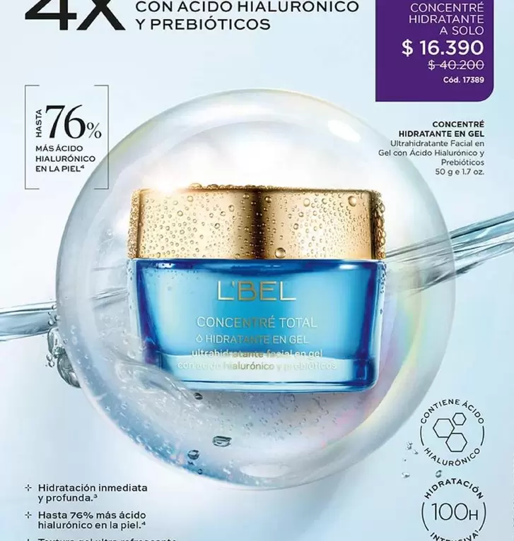 L'Oréal - Concentre Hidratante En Gel