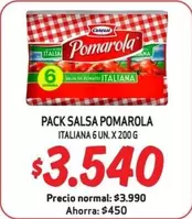 Pomarola - Pack Salsa