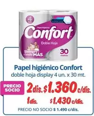 Confort - Papel Higiénico