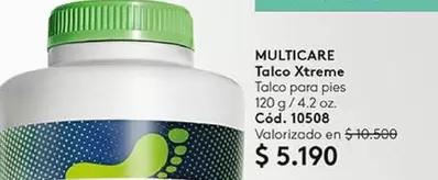 Multicare -  Talco Xtreme