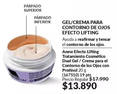 Superior - Gel/Crema Para Contorno De Ojos Efecto Lifting
