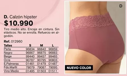 Perla - Calzón Hipster