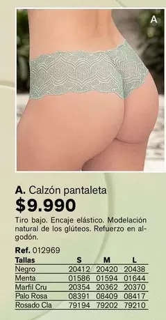 Calzon Pantaleta