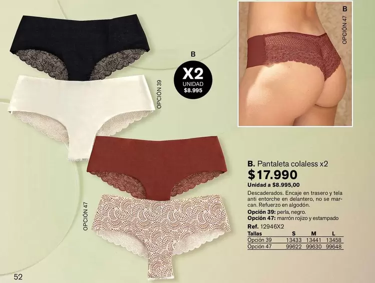 Perla - Pantalóta Colales X2