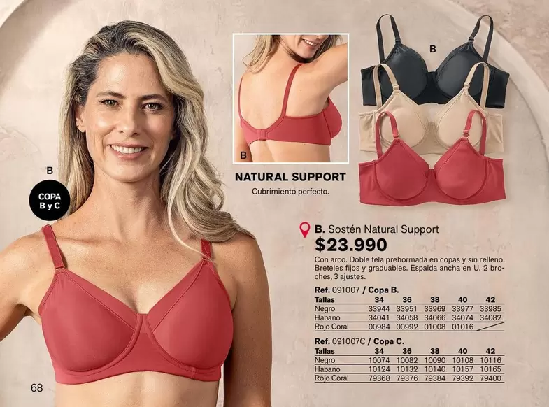 Coral - Natural Support