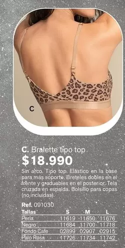 Perla - Bralette Tipo Top