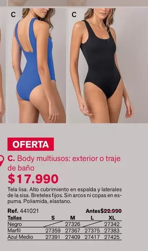 Arcos - Body Multiusos: Exterior O Traje