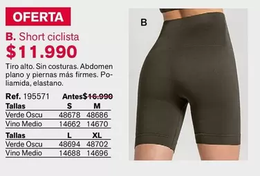Short Ciclista
