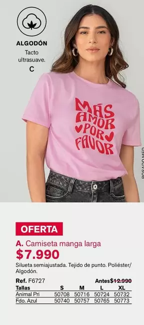 Más - Camiseta manga larga