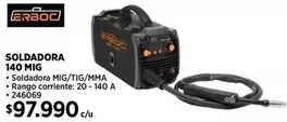 Soldadora 140 MIG