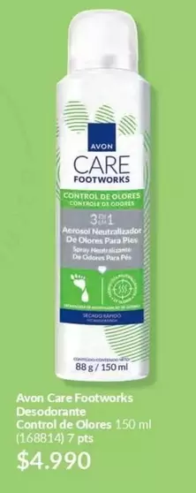 Avon Care - Desodorante Control De Olores