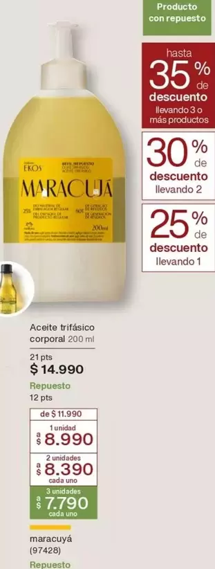 Ekos - Aceite Corporal