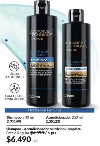 Advance Techniques - Shampoo Acondicionador