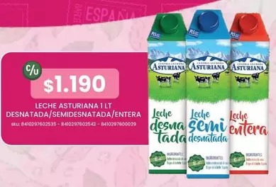 Asturiana - Leche