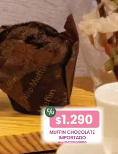 Muffin Chocolate Importado