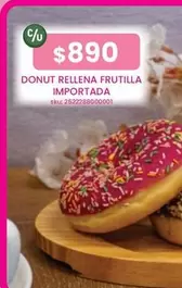 Donuts - Rellena Frutilla Importada