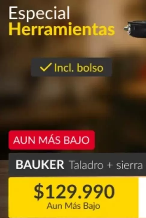 Bauker - Bakker Taladro + Sierra