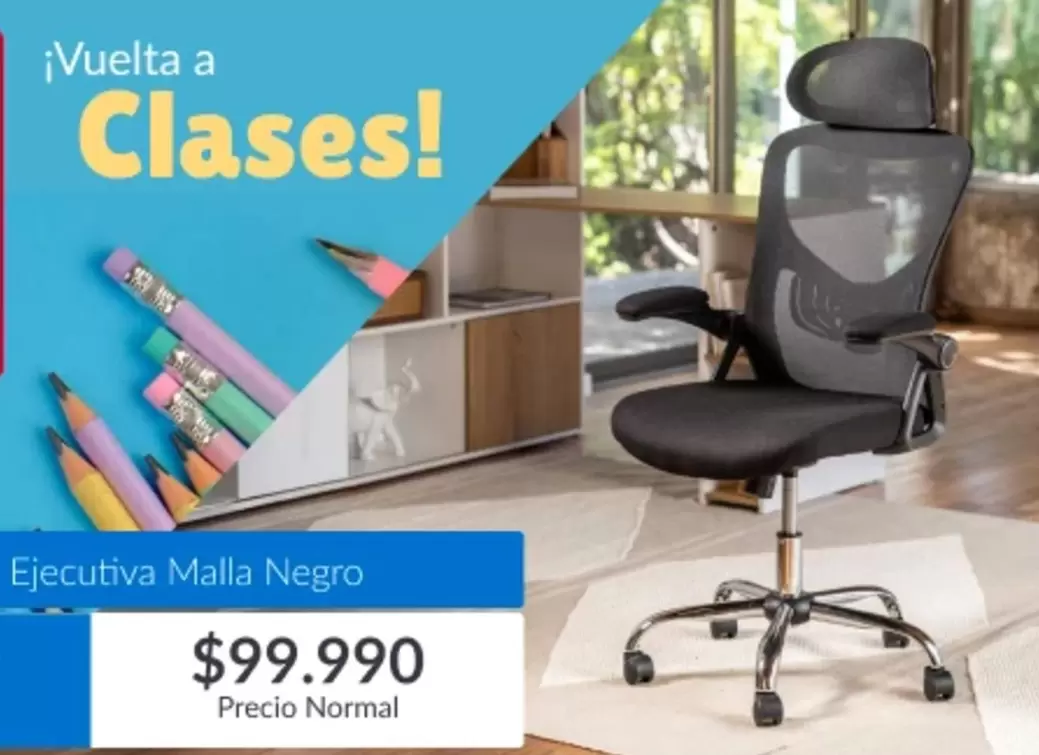 Ejecutiva Malla Negro