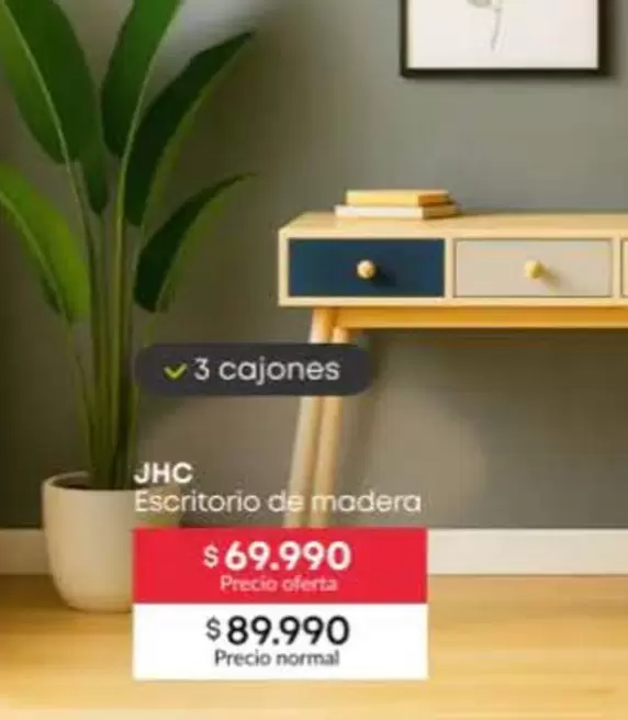 Escritorio De Madera