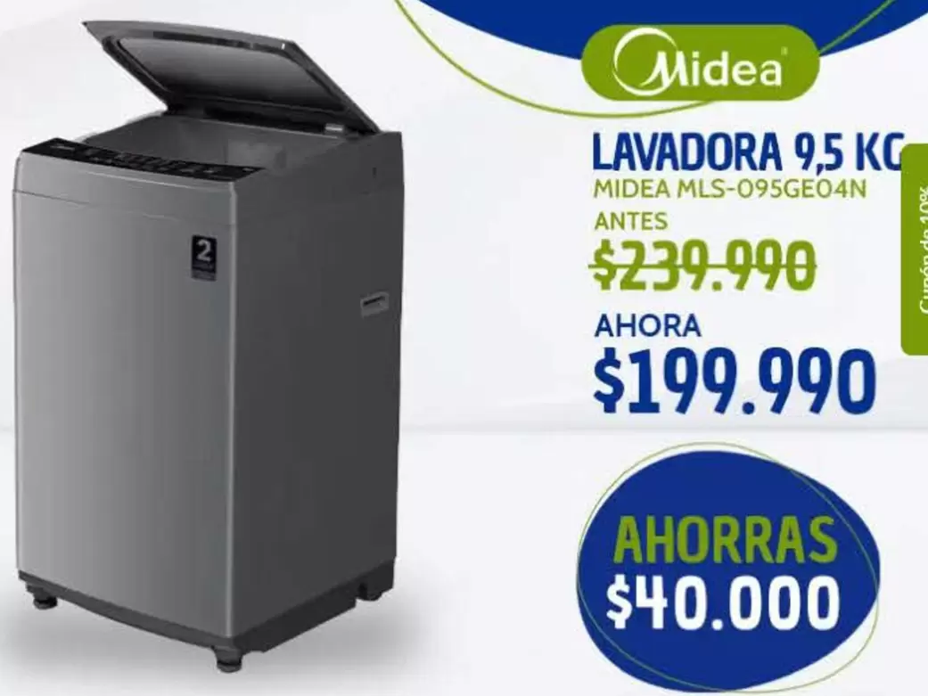 Midea - Lavadora