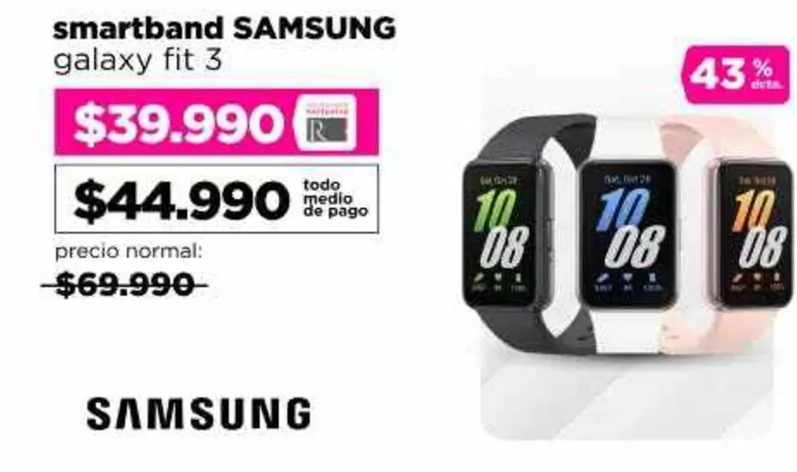 Samsung - Smartband Galaxy Fit 3