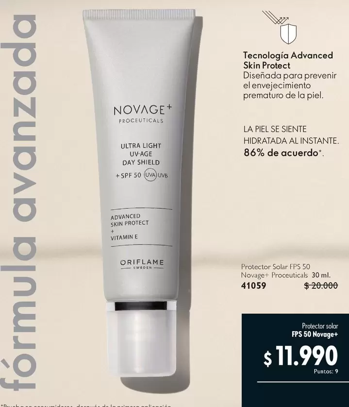 Novage - Tecnologia Advanced Skin Protect
