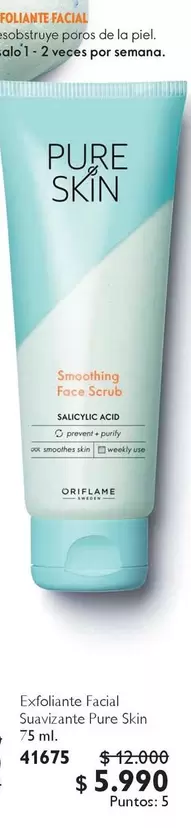 Edrolante Facial Suavizante Pure Skin