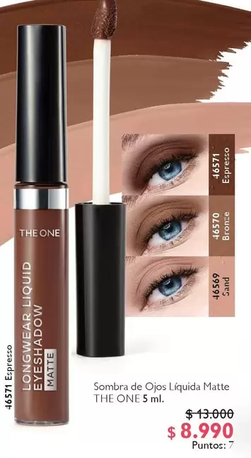 Sombra De Ojos Líquida Matte