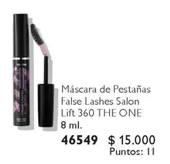 Miscara de Pestanas False Lashes Salon Lift 360 the One
