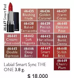 Golden - Labial Smart Sync The One 3.8 G