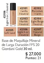 Soft - Base De Maquillaje Mineral De Larga Fps 20