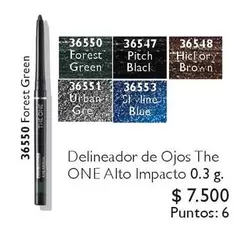 Green - Delineador De Ojos The One Alto Impacto 0.3 G.