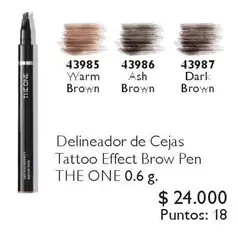 Delineador de Cejas Tattoo Effect Pren