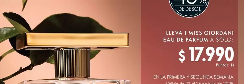 Giordani - Eau De Parfum A Solo