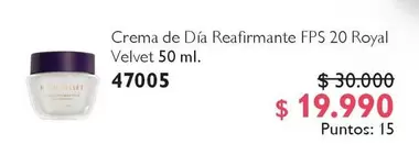 Royal - Crema De Día Reafirmante