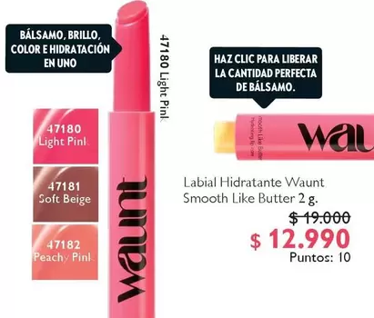 Soft - Labial Hidratante Wuunt Smooth Like Butter 2