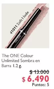 Soft - The One Colour Unlimited Sombra En Barra