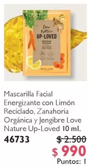 Mascarilla Facial Energizante Con Limón Reciclado