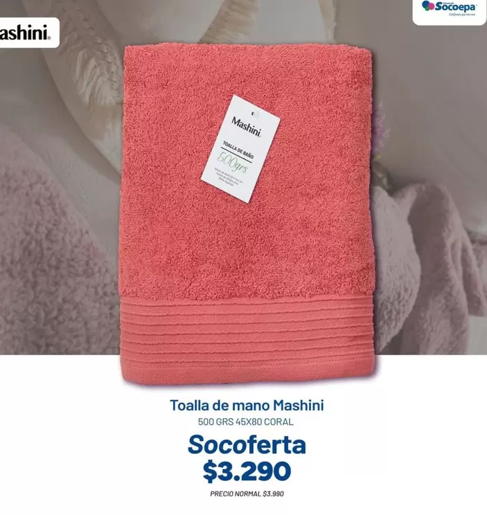 Coral - Toalla De Mano