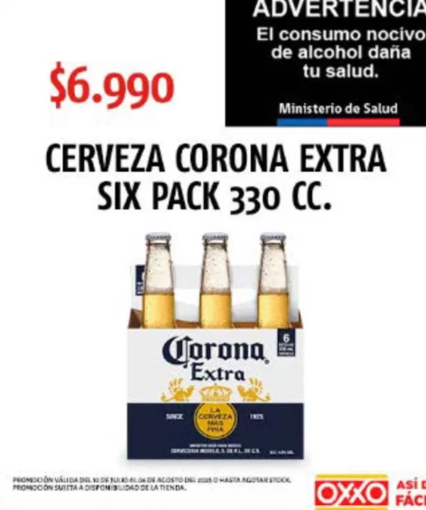 Corona - Cerveza Extra Six Pack