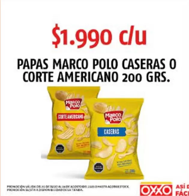 Marco Polo - Papas  Caseras O Corte Americano