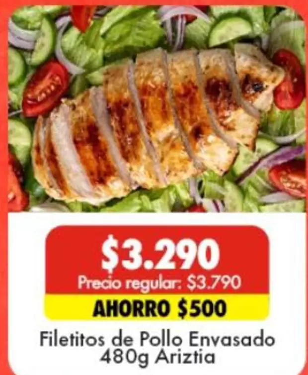 Ariztía - Filetitos De Pollo Envasado